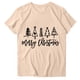 thumbnail image 2 of Puntoco Blusa de manga corta con estampado de moda para mujer, divertida camiseta de cuello redondo, 2 of 3
