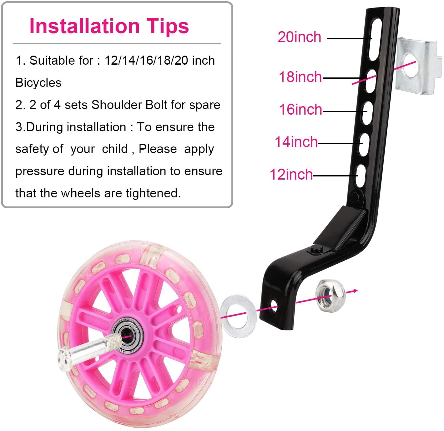 16 inch wheel stabilisers hotsell
