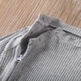 thumbnail image 3 of Newborn Infant Baby Boys Girls Romper With Zipper Ribbed Jumpsuit Kids Pajamas Clothes, 3 of 6