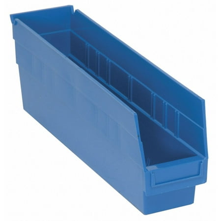 

Quantum Storage Systems Shelf Bin Blue Polypropylene 8 in QSB803BL QSB803BL ZO-G4801806