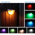thumbnail image 1 of Solar Wall Light Waterproof Outdoor Courtyard Garden Decorative Lights Long Endurance 6 LED Fence Lighting Landscape Light with Intelligent Light Control for Fences Porches Stairs, 1 of 9