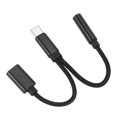 thumbnail image 3 of 2 in 1 Type C Headphone Adapter USB C Jack Audio Charging Converter, 3 of 5