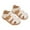 White, variant on WOYY Boys Girls Bump Toe Sandals Toddler Kids Summer Beach Water Shoes