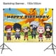 thumbnail image 5 of Decoración de fiesta de cumpleaños animada con dibujos animados de Naruto, vajilla desechable personalizada, pancarta, accesorios de estudio para baby shower de anime de sangre caliente, 5 of 5