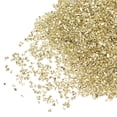 thumbnail image 1 of Unique Bargains Bright Golden Irregular Metallic Glitter Crushed Glass Chips, 20g, 1-3mm, 1 of 5