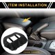 thumbnail image 2 of Funda de reposabrazos para Chevrolet Silverado 1500 14-18, protector de cuero sintético, patrón de fibra de carbono, 2 of 6
