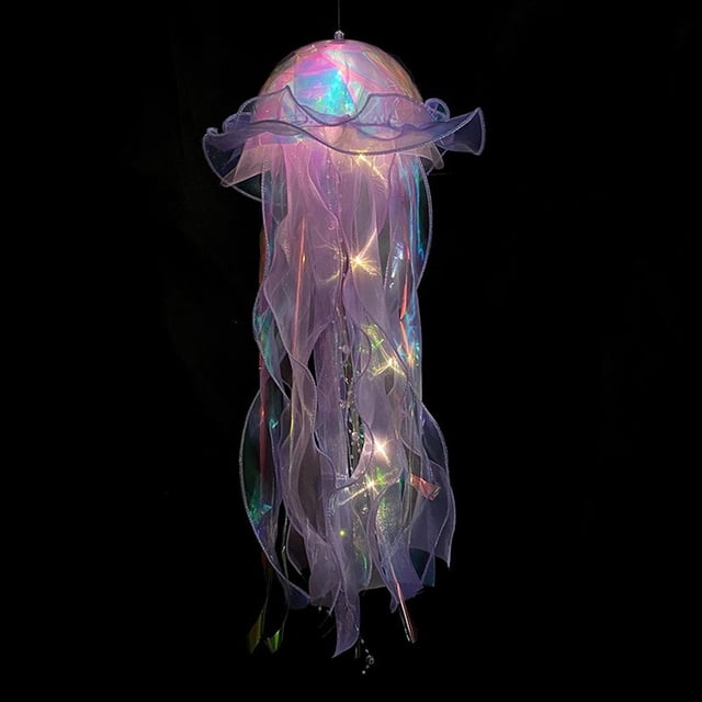 LED Jellyfish Lamp - Color Changing Mood Light for Bedroom & Parties