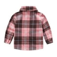 thumbnail image 7 of Winter Savings ! Edvintorg 18M-6Y Spring Fall Plaid Shirt Toddler Kids Baby Boys Girl Jackets Fashion Cute Lattice Pattern Print Long Sleeves Buttons Shirt Cotton Children Outerwear, 7 of 7