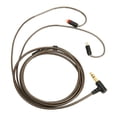 thumbnail image 1 of Replacement Headphone Cable, Flexible Silver Plated Copper Improve Resolution Headphone Upgrade Cable Reduce Noise Rustproof  For ZS3 For UE3X For UM3X For ZSR, 1 of 8