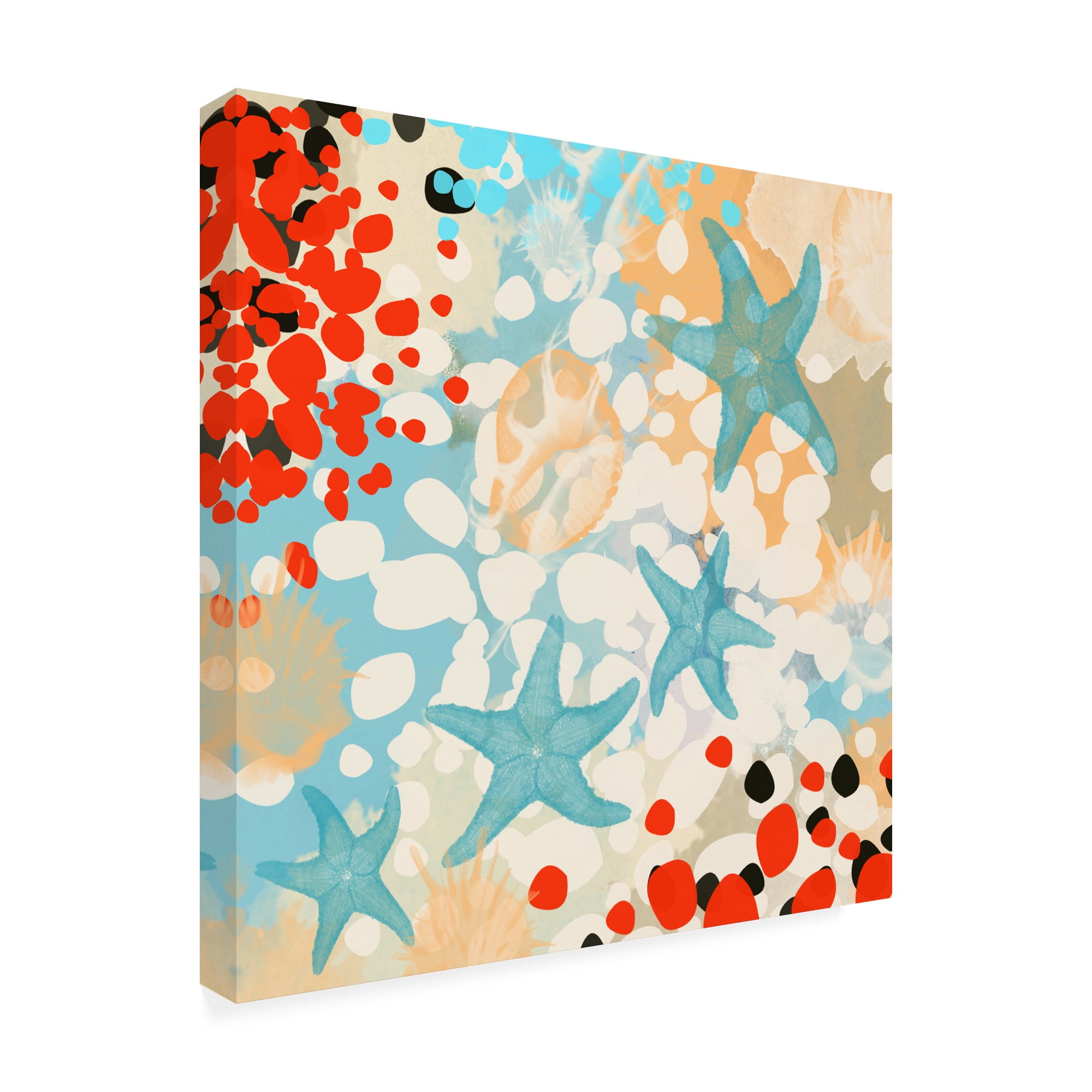 Trademark Fine Art 'Exotic Sea Life I' Canvas Art by Irena Orlov