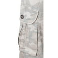 thumbnail image 6 of RAW X Mens Belted 12.5" Inseam Knee Length Cargo Shorts, Sand Camo, 44, 6 of 7