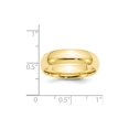 thumbnail image 3 of Solid 10k Yellow Gold 6mm Standard Comfort Fit Wedding Band Size 12.5, 3 of 3