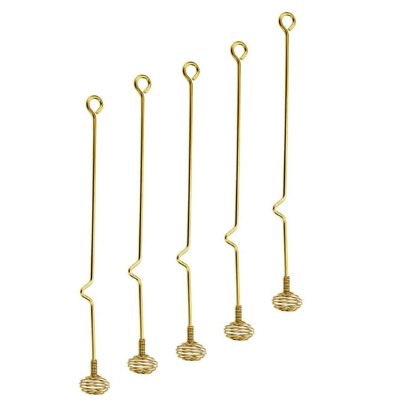 5 Pcs 304 Stainless Steel Kitchen Set Utensil Coffee Whisk Honey Stirrer Accessories
