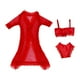 thumbnail image 1 of Pijama para muñeca de 11,5 pulgadas, ropa de baño, ropa interior, hecha a mano. Rojo, 1 of 9