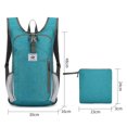 thumbnail image 2 of Style Meets Substance: Ultralight Foldable Backpack, Breathable Mesh Hiking Backpack for Women Men (Green), 2 of 8
