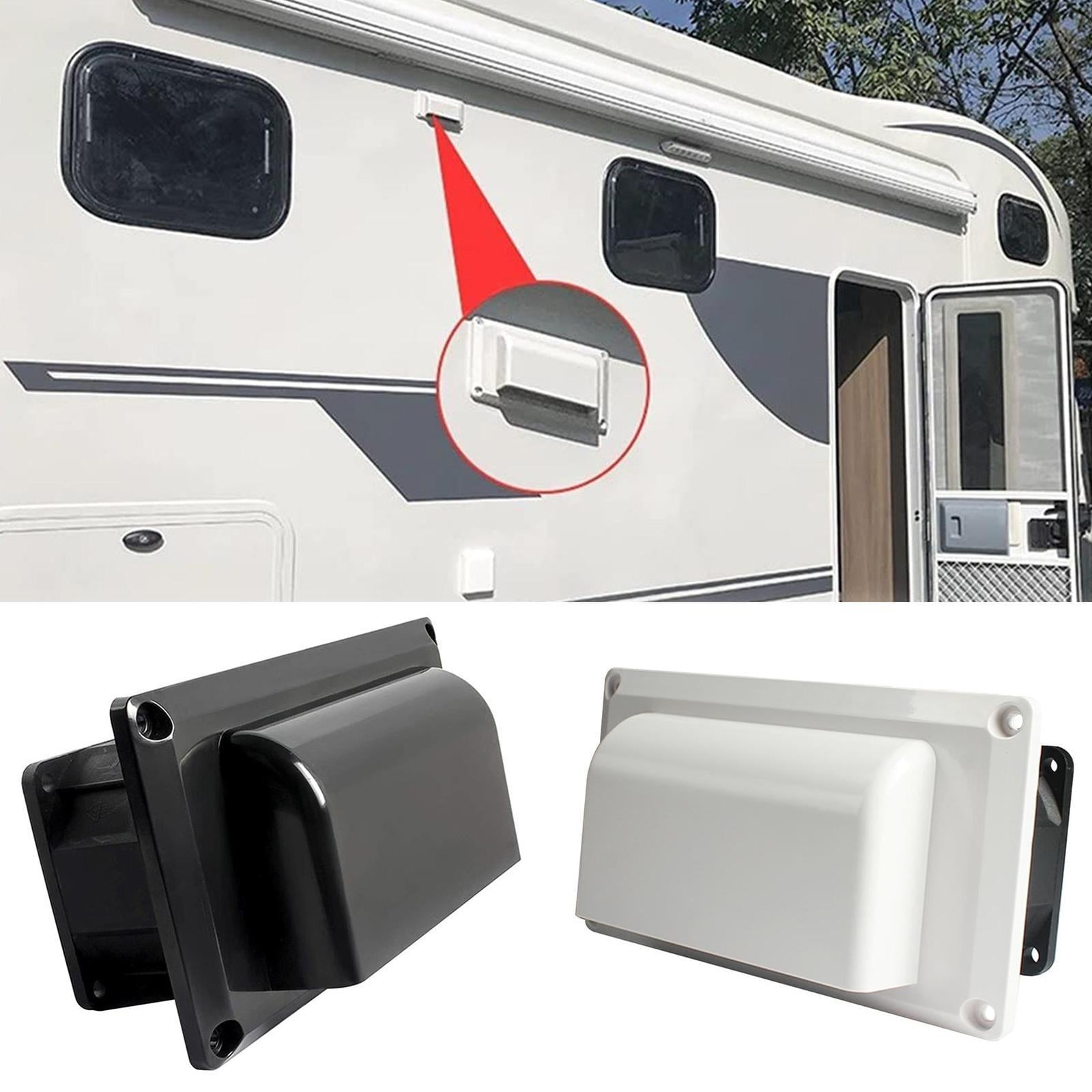 Caravan Accessories DC12V 6W Range Hood Exhaust Fan Black/White Vent Quick Exhaust Oil Suction Kitchen Vent For Motorhome ,Rv Camper Accessories