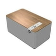 thumbnail image 2 of Klipsch The Three Plus Haut-Parleur Bluetooth Haut de Gamme, Noyer, 2 of 4
