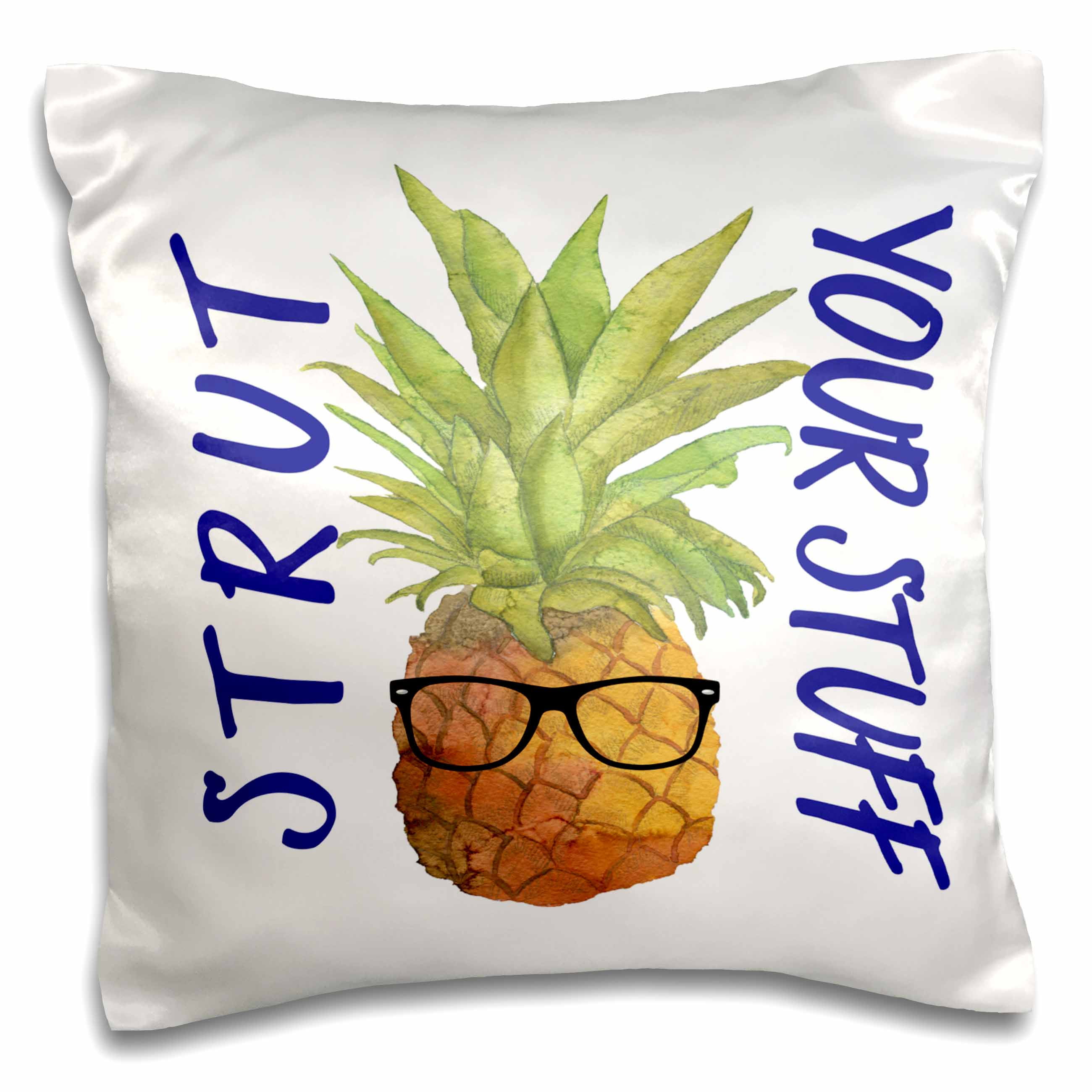 3drose Hipster Pineapple With Glasses And Strut Your Stuff