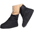 thumbnail image 1 of Waterproof Shoe Covers, Men Reusable Waterproof Hiking Rain Shoe Covers Lightweight Non-slip Shoe Covers L, 1 of 5