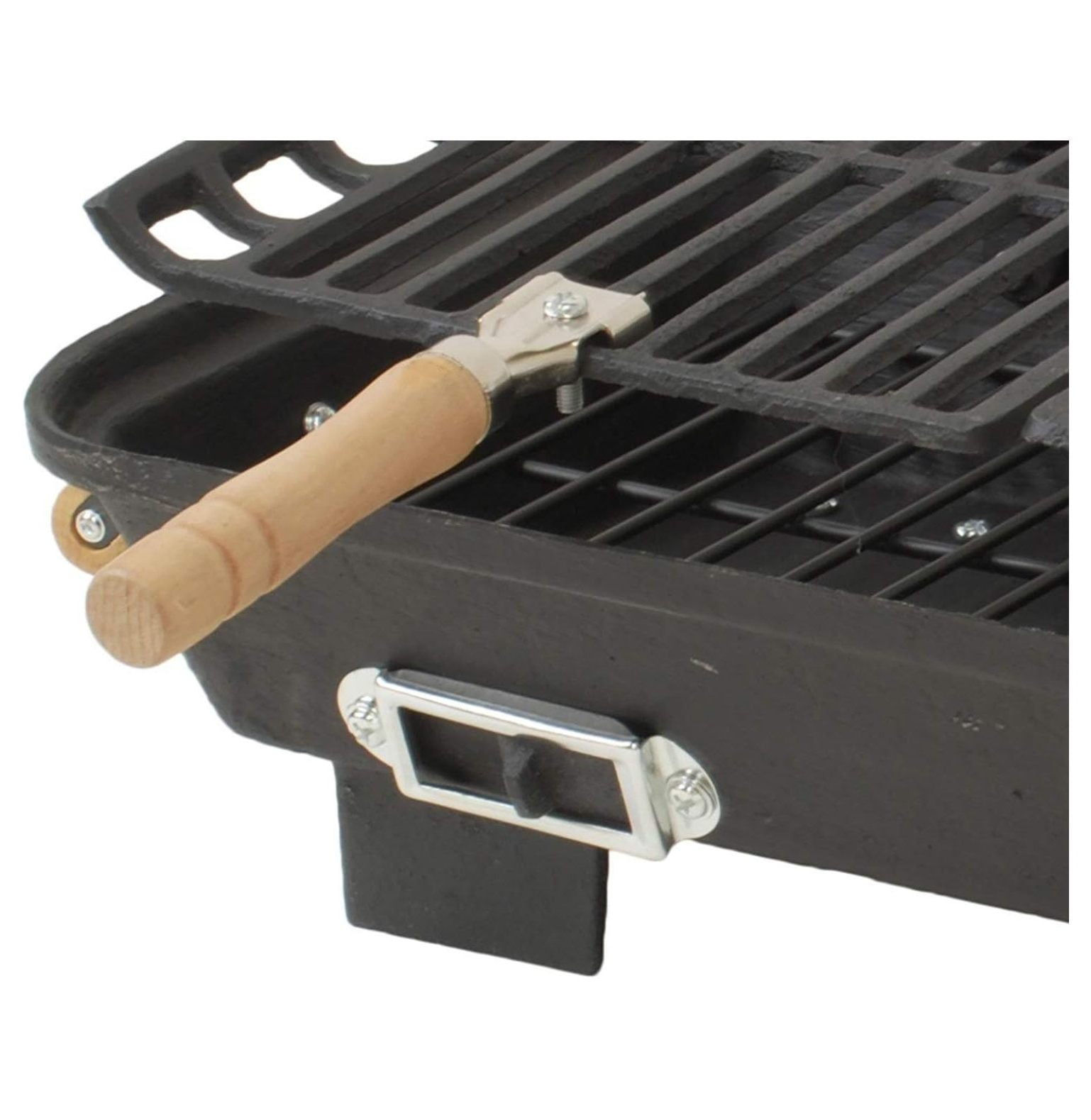Lwory 30052AMZ Kay Home Product's Cast Iron Hibachi Charcoal Grill, 10 by 18-Inch (Limited Edition)