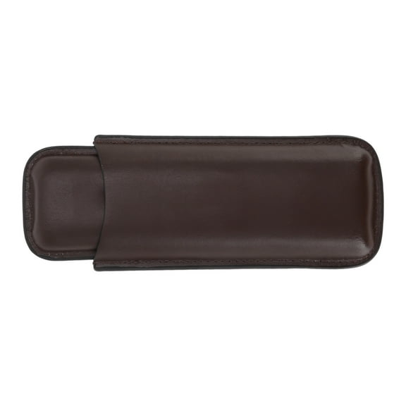 Leather Cigar Case Portable 2 Finger Cigar Holder for Travel Business Trip Boyfriend Gifts,Leather Cigar Case,Cigar Holder Case