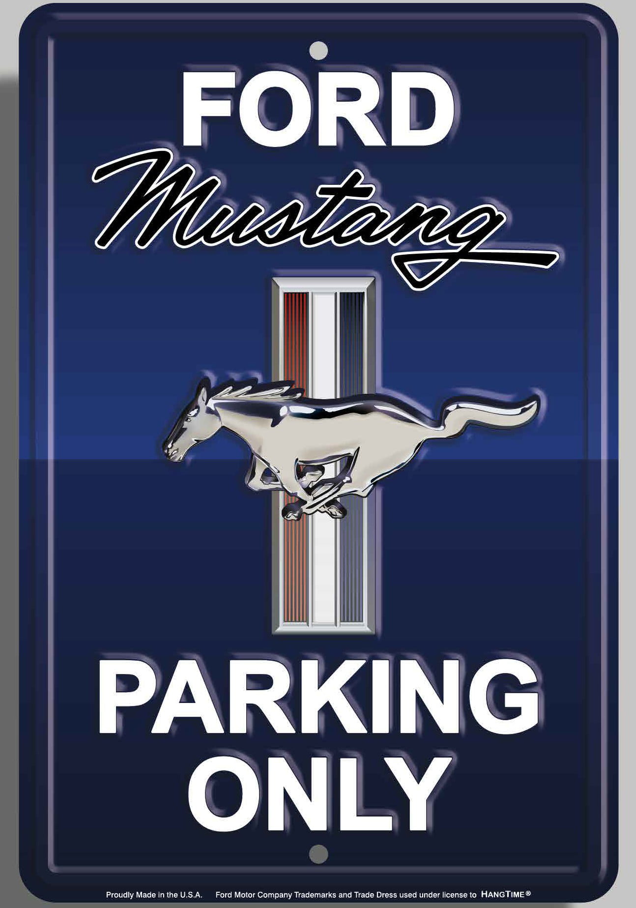 Details about   1983 83 Mustang Ford Novelty Reserved Parking Street Sign 9"X12" Aluminum 