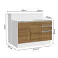 thumbnail image 3 of Isla de Cocina con Encimera y Mostrador Madesa Glamy BM 01, 3 of 5
