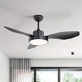 thumbnail image 2 of Sofucor 47-Inch Modern Ceiling Fan with LED Dimmable Lights, Remote, Reversible, 3CCT, Quiet 6 Speeds, 2 of 9