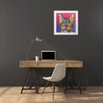 thumbnail image 3 of Dean Russo Collection 20x20 White Modern Wood Framed Museum Art Print Titled - Shiva, 3 of 4