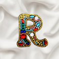 thumbnail image 2 of PENGXIANG Pendentif en Strass 26 Lettres avec Porte-Clés de Noël, 2 of 8