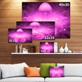thumbnail image 3 of Monde Infini Violet Vif - Impression d'Art Floral sur Toile, 3 of 4