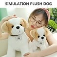 thumbnail image 2 of Darzheoy Dog Plush Toy Sitting Pose Dog Stuffed Doll for Kids Gift Plush Stuffed Animal Dog 8.7" Gift for Kids, 2 of 4