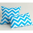 thumbnail image 3 of Stripes/Waving Outdoor Waterproof Pillow (With or Without Inserts), 3 of 10