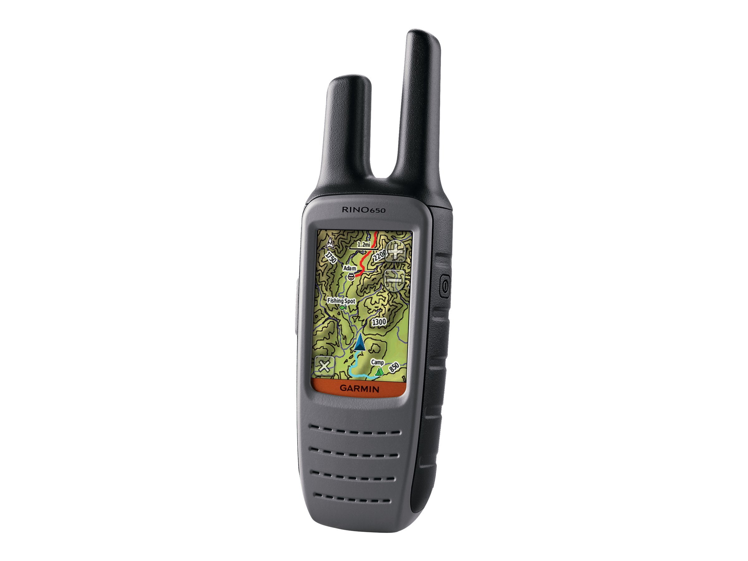 Garmin RINO 650 GPS receiver / twoway radio hiking 2.6" Walmart