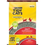 Angle View: Purina Tidy Cats Non Clumping Cat Litter, 24/7 Performance Multi Cat Litter, 20 lb. Bag