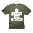 thumbnail image 5 of I'm Not Autistic I Am Special Shirt Autism Puzzle Shirt Autism Awareness T-Shirt Autism Support Tee (Small Grey), 5 of 6