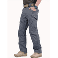 thumbnail image 2 of Pantalones tácticos militares de la ciudad para hombres, pantalones elásticos del ejército de combate SWAT, muchos bolsillos, impermeables, resistentes al desgaste, pantalones Cargo Casuales, 2 of 5