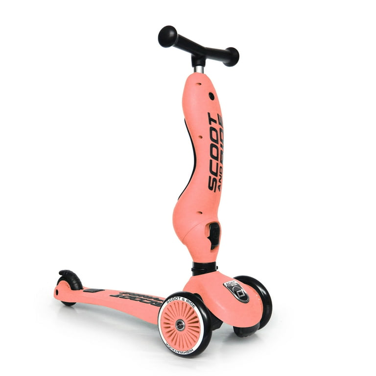 Open Box Scoot & Ride 2-in-1 Ride-On & Stand Kids Scooter