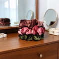 thumbnail image 4 of JCLIFE Large Velvet Hair Scrunchie, 5 Inch Elastic Hair Tie for Thick and Thin Hair, Soft Classic Ponytail and Bun Holder, Single Piece - Emerald, 4 of 5