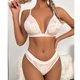 thumbnail image 5 of Conjunto de lencería Ropa interior Moda Caliente Baño transparente Hugtrwg para mujer Blanco T M, 5 of 6
