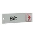 thumbnail image 4 of (4 pack) Pen+Gear Silver Mylar EXIT Sign, 2x8 inch - Ideal for Office & Public Spaces, Easy-Clean Adhesive, 4 of 8