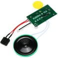 thumbnail image 2 of Module For DIY Audio Cards Light Sense DIY Greeting Card Module Sound Module Battery Speaker Key With Microphone, 2 of 8