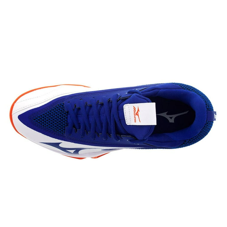 Mizuno Men s Wave Impulse Tennis Shoe Size 10.5 White Reflex Blue 00Rb Walmart