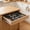 Black#1014, variant on Expandable Kitchen Utensil Drawer Tray, 9 Compartments Adjustable Cutlery Organizer for Silverware, Forks, Knives and Spoons, 13.2-22in