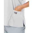 thumbnail image 1 of ScrubZone par Landau Haut de Blouse Médicale Col en V pour Femmes Plus, Style 70221, 1 of 8