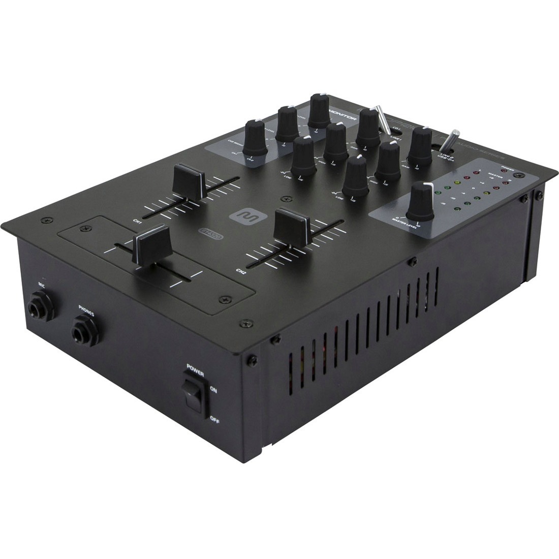2Channel DJ Mixer with USB