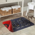 thumbnail image 7 of Yiaed 2025 New Year 2 Print Flannel Doormat Mat Outdoor Indoor Door Mats,Welcome Matt Outdoor Front Door Mat Doormat Outdoor Mat Outdoor Mat,16"x24", 7 of 7