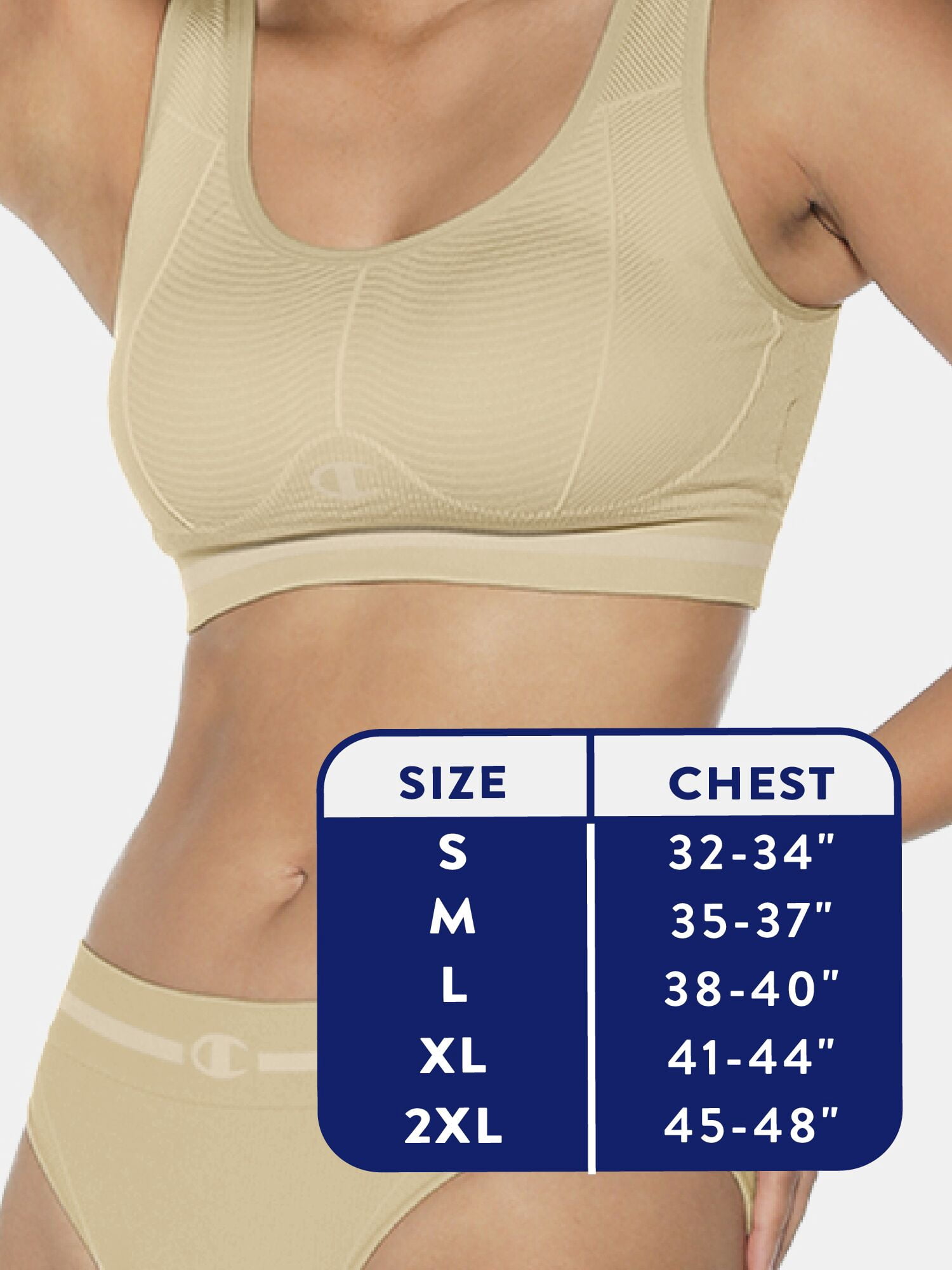 Champion Women's Seamless Medium Impact Sports Bra, Sizes S - XXL