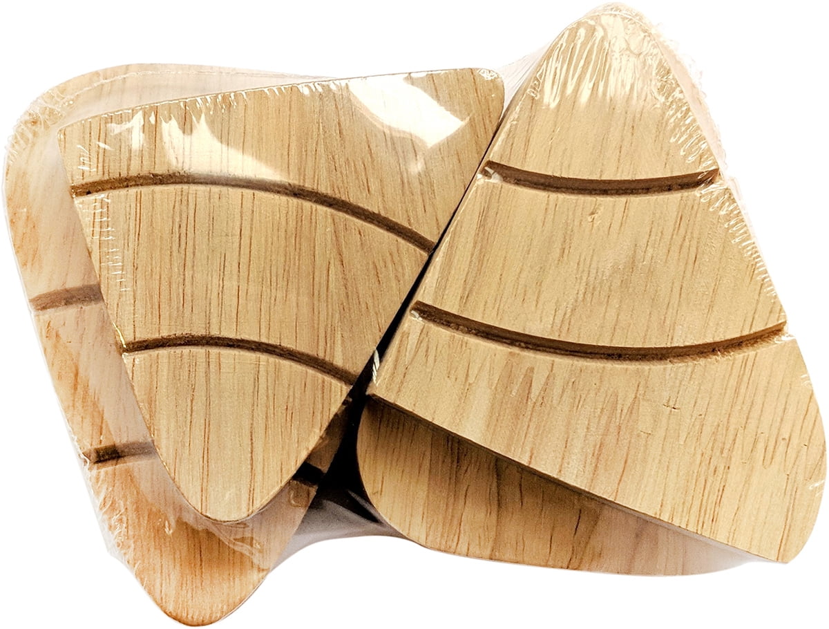 Foundations Decor Wood October Candy Corns 4/Pkg