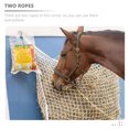 thumbnail image 3 of Comedero para caballos, bolsa de comida portátil, bolsa de malla de tela, bolsa para heno con cuerdas colgantes, 3 of 6